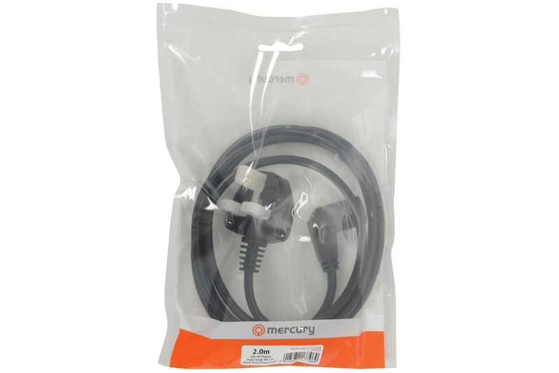 Mercury iec ra power cable 2.0m bag 114.023uk, , medium-null