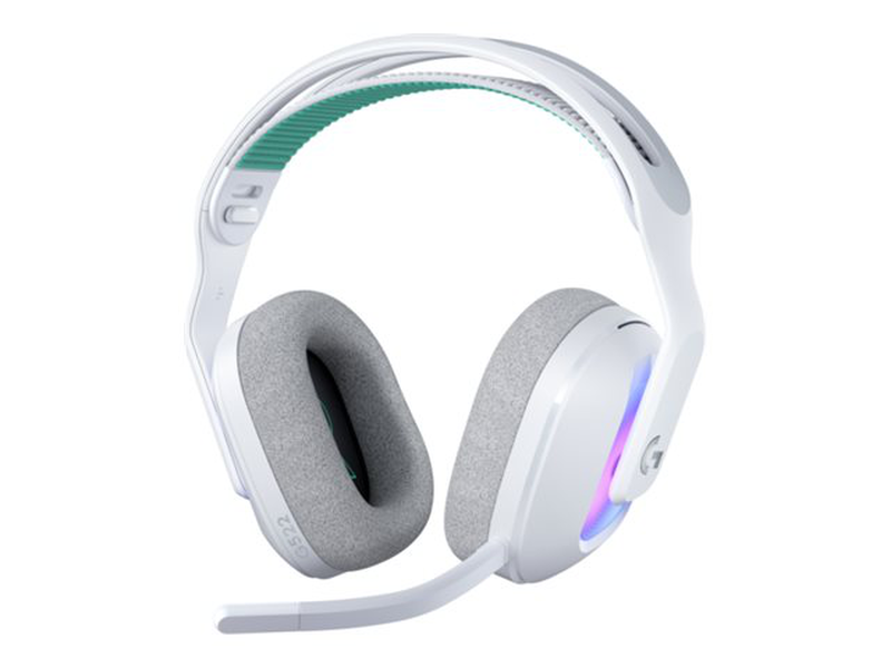 Logitech g g522 lightspeed wireless gaming headset 40mm pro-g bluetooth USB-c dts rgb 90h mic white-null