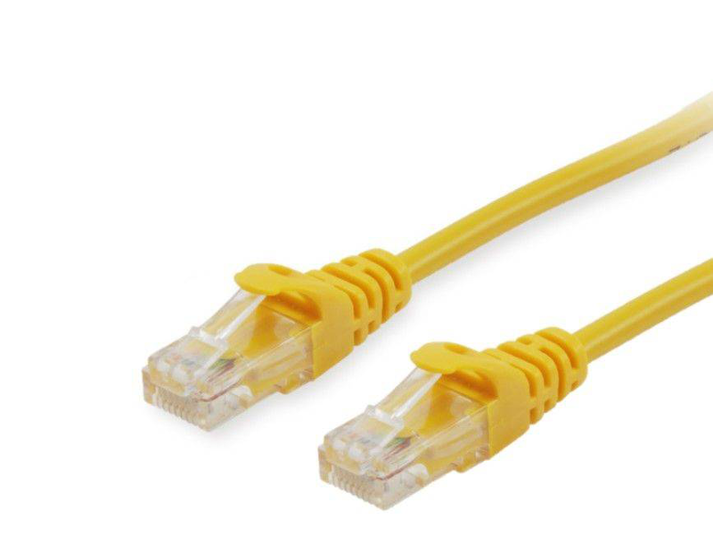 Equip cat 6a u/utp patch cable, 5.0m, yellow-null