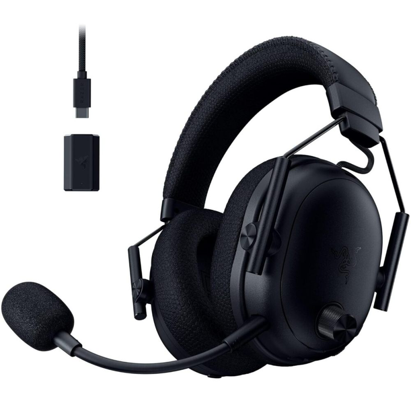 Razer blackshark v3 pro black anc wireless gaming headset 70h 2.4GHz/bt/USB pc/PS5/switch-null
