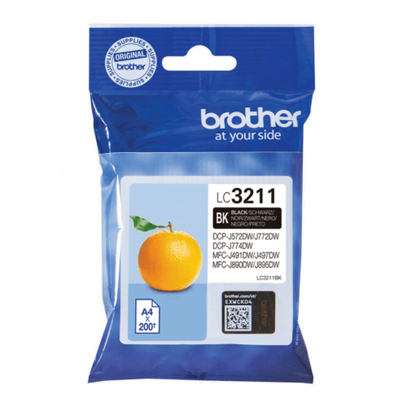 Brother ink cartridge lc3211 black, , medium-null