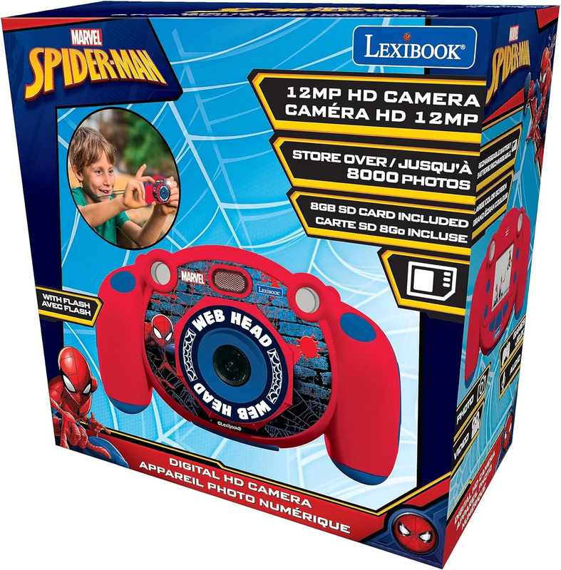 Lexibook marvel spiderman digital camera, , medium-null