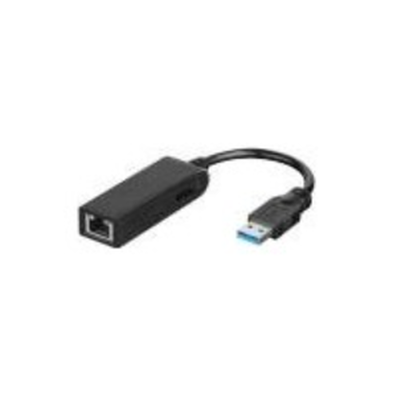 Dlink adapter from USB 3.0 to gigabit ethernet adapter, plug & play, , medium-null