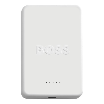 Boss power bank iconic white