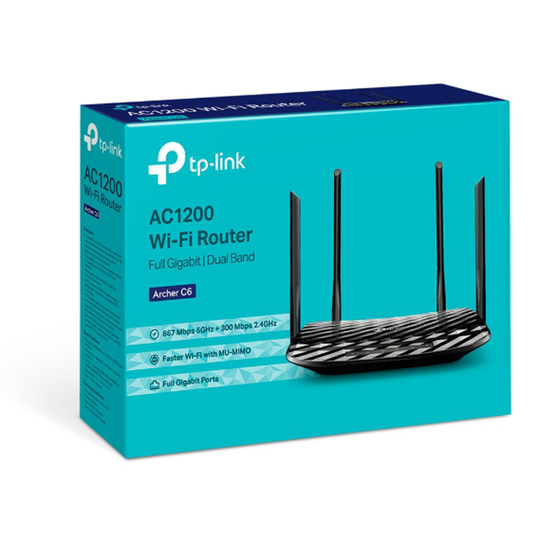 Tp-link ac1200 wireless mu-mimo gigabit router, , medium-null