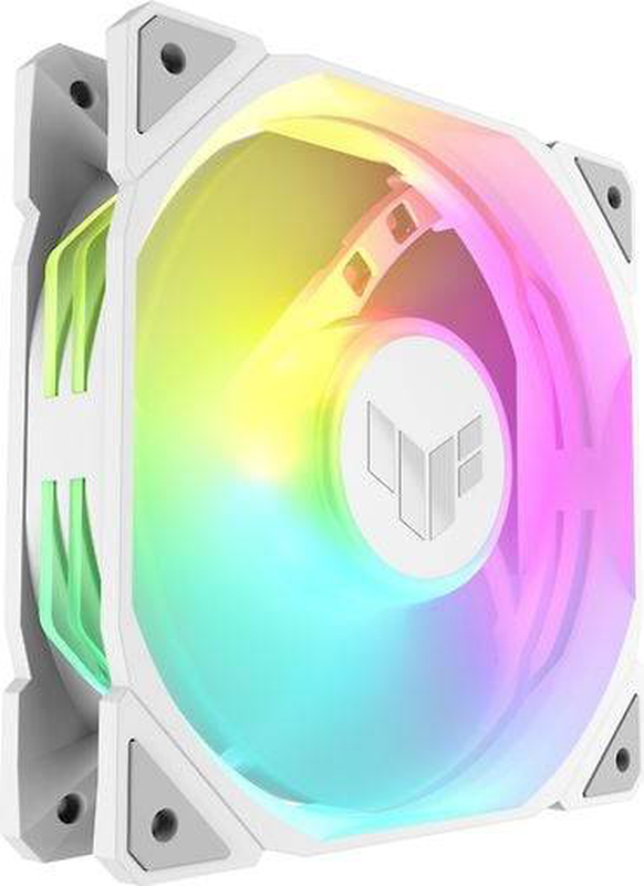 Asus tuf gaming tr120 argb reverse 120mm pwm case fan aura sync 2000 rpm white 90da00d3-b09000-null