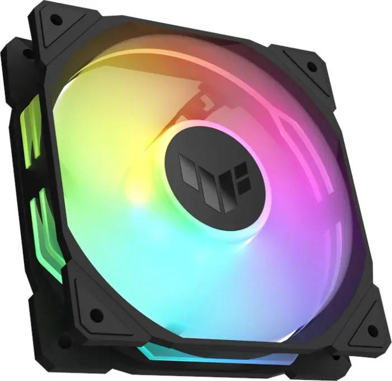 Asus tuf gaming tr120 argb reverse 120mm pwm case fan aura sync 2000 rpm black 90da00d0-b09000-null