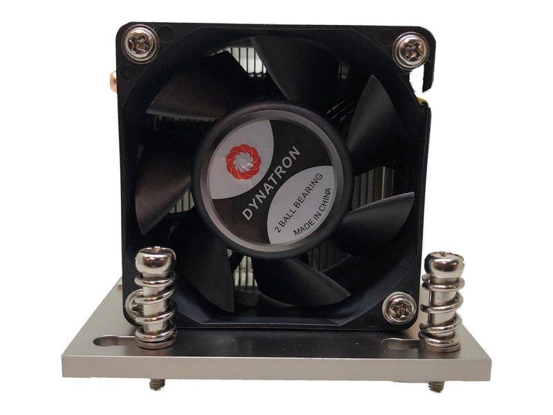 Dynatron a26 88885427 2u active CPU cooler AMD sp3 strx4 tr4 280w tdp vapour chamber 60mm pwm fan server silver-null