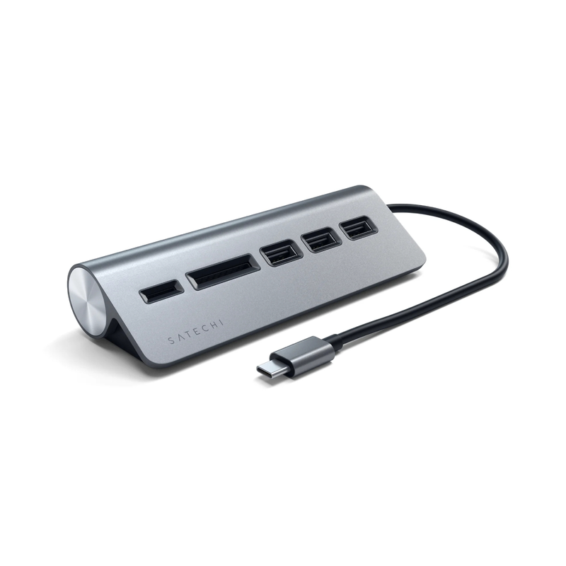 USB-c hub grey, , medium-null