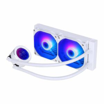 Sm240 white ld CPU liquid cooler 240mm sama