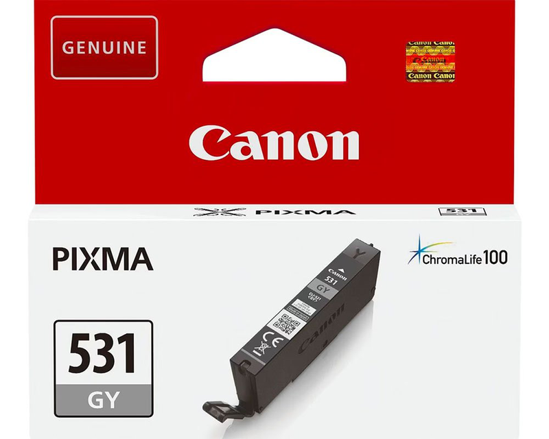 Canon cli-531 gy grey original ink cartridge | 8.2 ml | 324 pages, , medium-null
