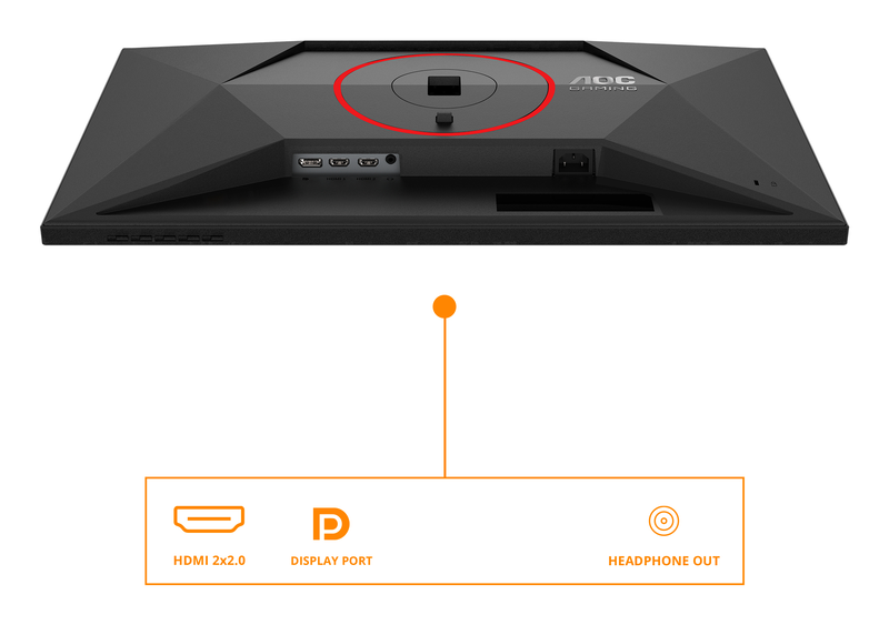 Aoc q27g4zr 27" gaming monitor qhd 240hz-null