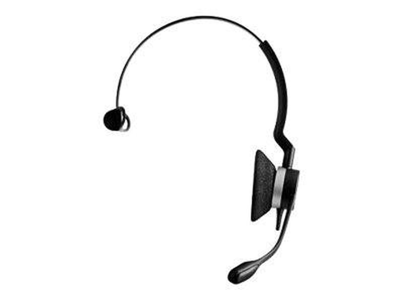 Jabra biz 2300 qd mono nc wired contact center headset noise cancelling mic kevlar cord black 2303-820-104-null