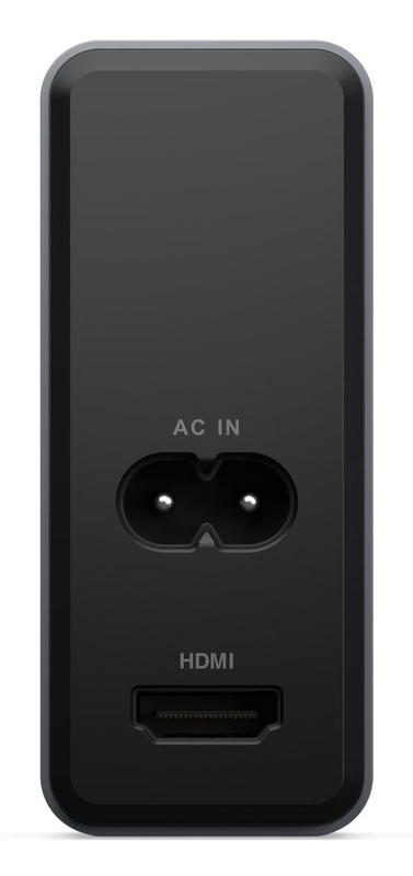 Lenovo x9 charging gan dock 40bd0065eu USB-c 60w with HDMI 2.1 output compact travel dock eu black-null