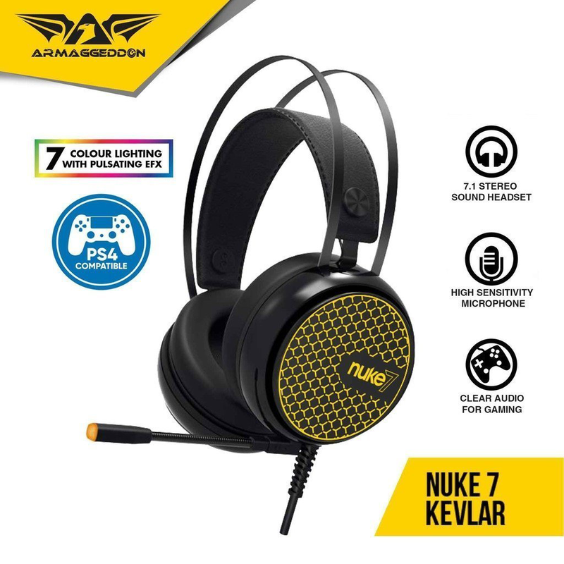 Armaggeddon nuke 7 kevlar 7.1 pro-gaming headset, , medium-null