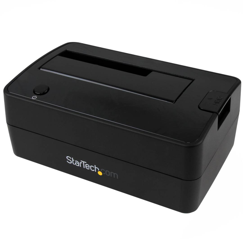 Startech sdocku313 single bay USB 3.1 10GBps to sata hard drive docking station with uasp for 2.5 3.5 inch HDD SSD-null