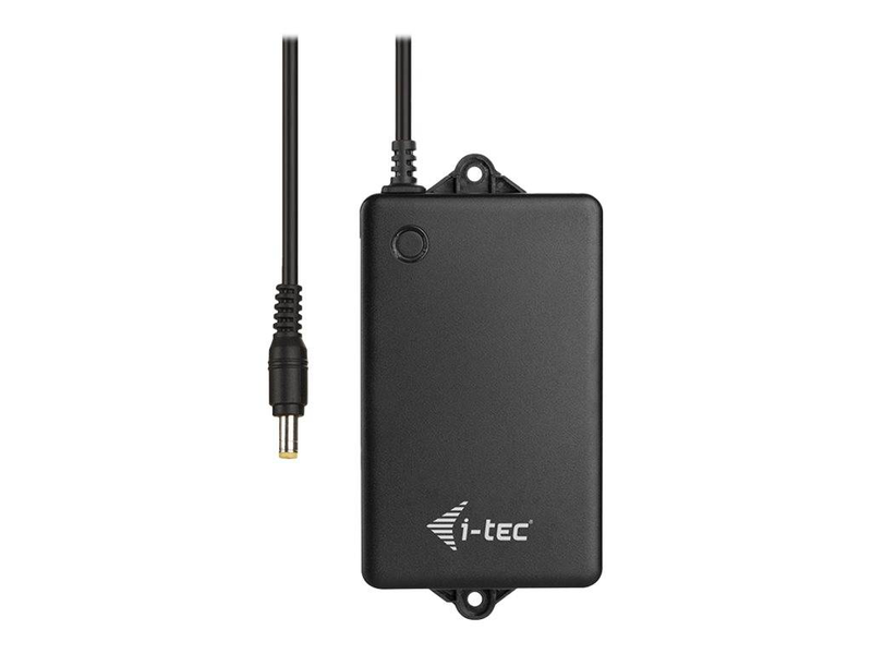 I-tec charger96wd built-in desktop fast charger 96w USB-c pd 60w plus 3x USB-a qc3.0 desk mount black-null