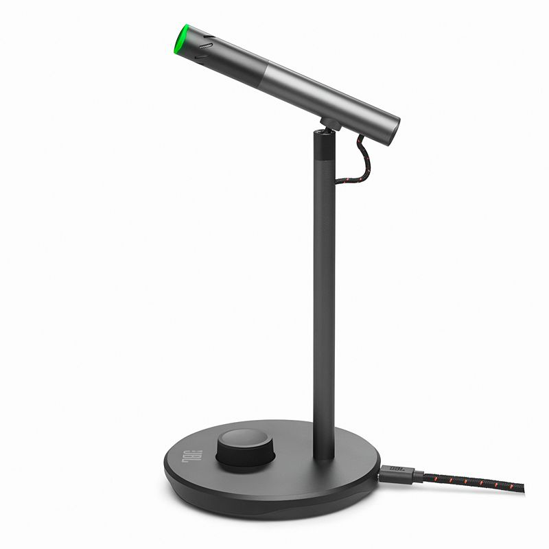 Jbl quantum stream talk condenser microphone USB-c volume knob (black), , medium-null