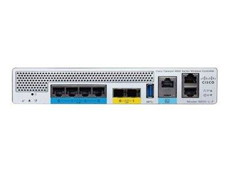 Cisco catalyst 9800-l-f wireless lan controller, up to 250 aps, 4x 2.5G + 2x 10g sfp+, ios xe, 1u rack-null