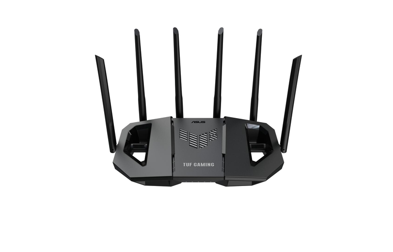 Asus tuf gaming be6500 Wi-Fi 7 dual-band gaming router 4x 2.5GBe USB 3.2 aimesh 6-antenna black 90ig0920-mo9c00-null