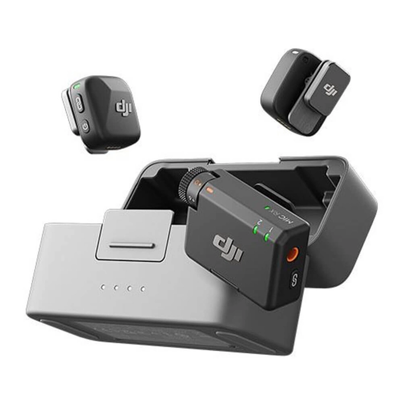 Dji mic mini wireless microphones 2pcs noise cancelling, , medium-null