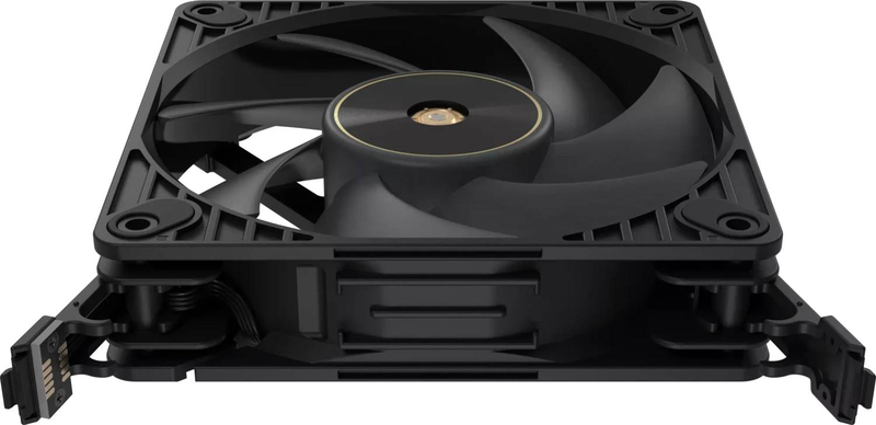 Asus proart pf120 pwm case fan 120mm single pack black daisy-chain lcp blade fdb bearing 3000rpm-null