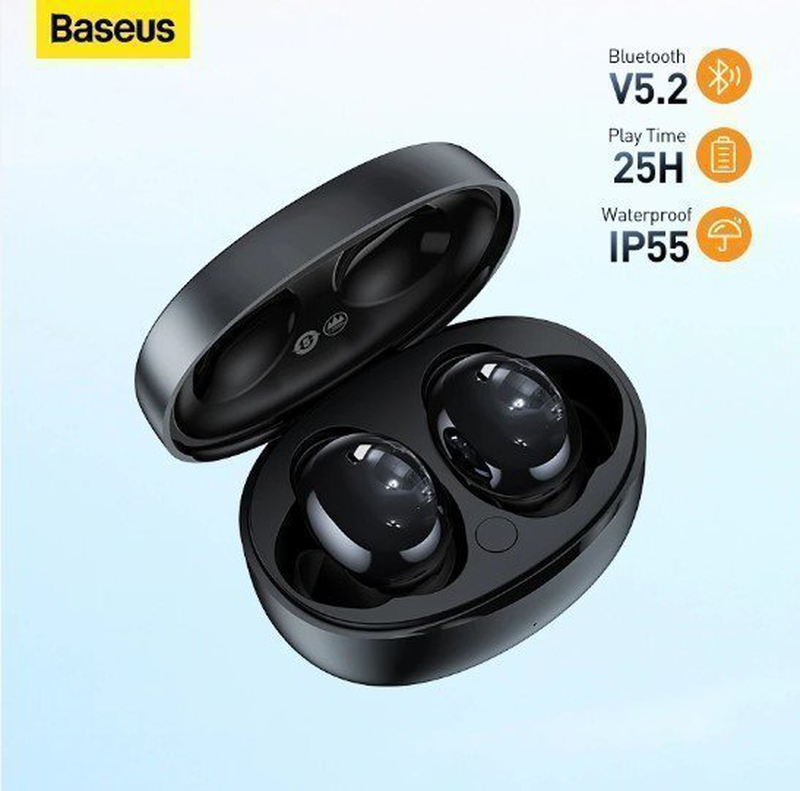 Baseus in-ear &alpha;&sigma;ύ&rho;&mu;&alpha;&tau;&alpha; &alpha;&kappa;&omicron;&upsilon;&sigma;&tau;&iota;&kappa;ά &psi;&epsilon;ί&rho;&epsilon;&sigmaf; bowie e2, , medium-null