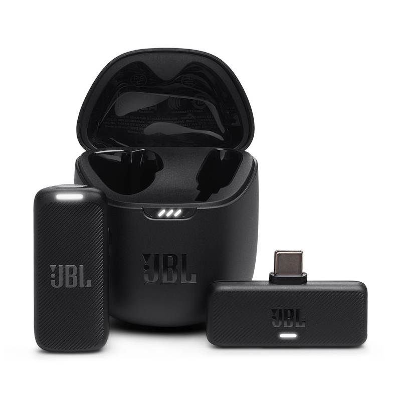 Quantum stream wireless clip-on black-null