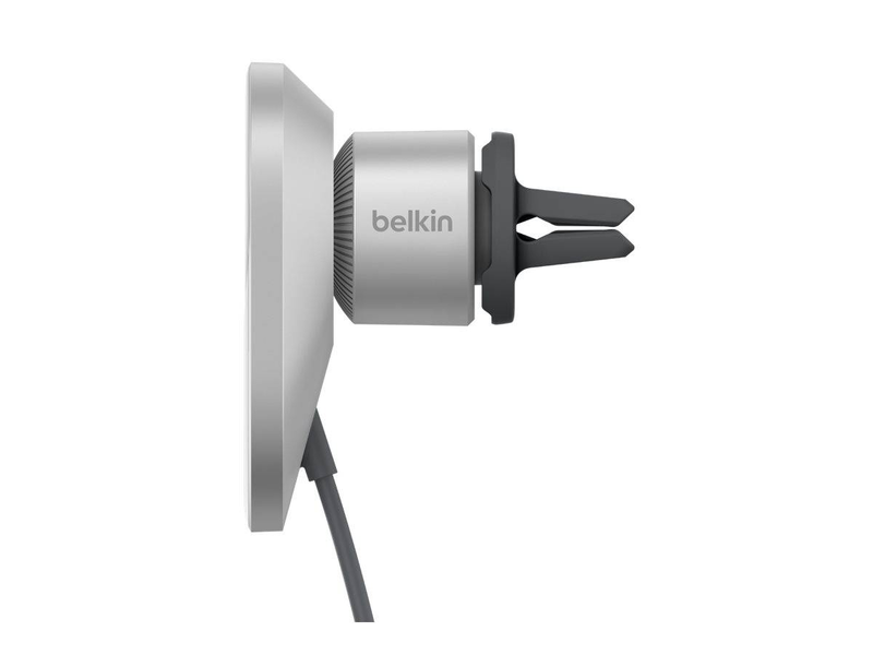 Belkin boostcharge pro magnetic wireless car charger with qi2 15w | grey | wic008btgr-v2-null