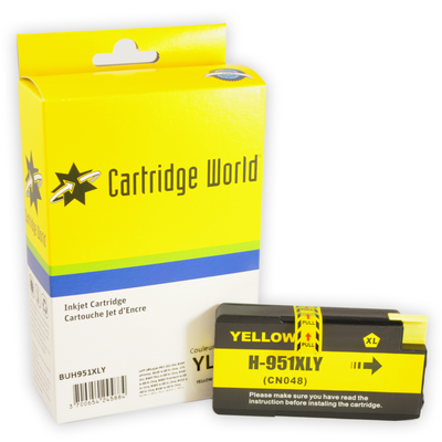 Hp 951xl cw replacement yellow ink *1500 pages!