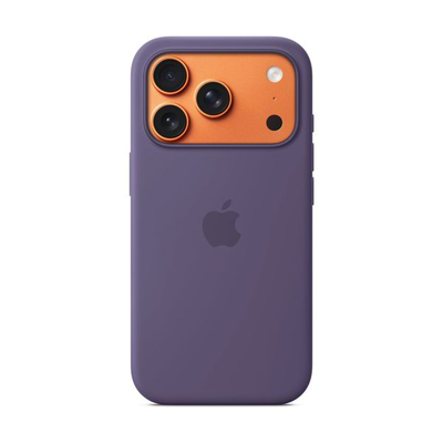 iPhone 17 pro silicone case purple fog, Purple, medium