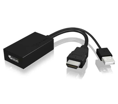 Icybox HDMI high speed to display port adapter ib-ac526, , medium