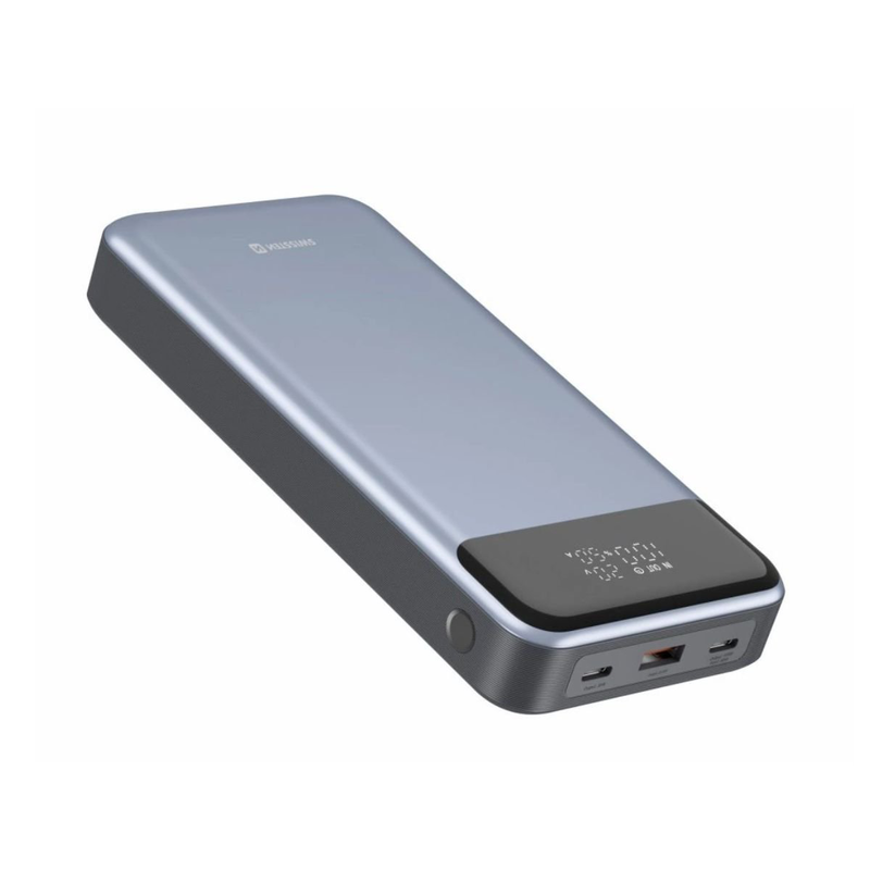 Swissten powerbank 30000mAh 133w power delivery &mu;&epsilon; lcd &omicron;&theta;ό&nu;&eta; & &gamma;&rho;ή&gamma;&omicron;&rho;&eta; &phi;ό&rho;&tau;&iota;&sigma;&eta; 22013917 &gamma;&kappa;&rho;&iota;, , medium-null