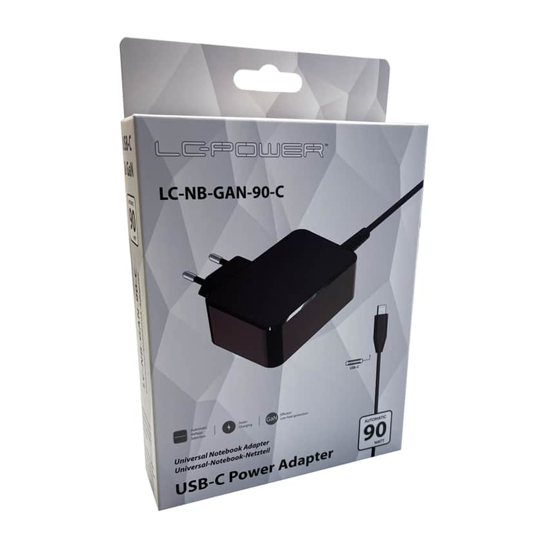 Lc power adapter gan USB-c 90w lc-nb-gan-90-c, , medium-null