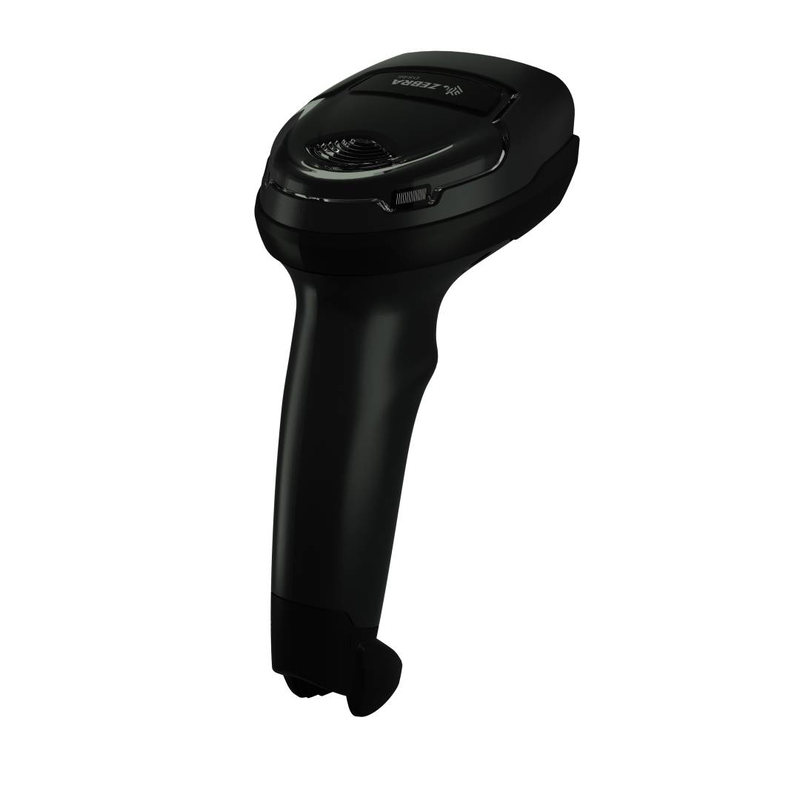 Zebra ds4608-hd handheld barcode scanner 1d 2d area imager high density USB kit with stand ip52 black-null