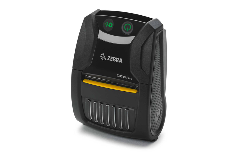 Zebra zq310 plus 2 inch indoor mobile label receipt printer 203dpi USB-c Wi-Fi 5 bluetooth nfc black-null