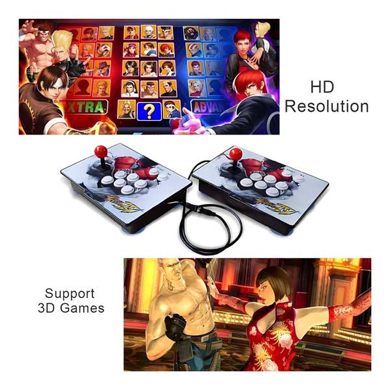 Product image: Ηλεκτρονική κονσόλα stick arcade HD double pandora plus-null