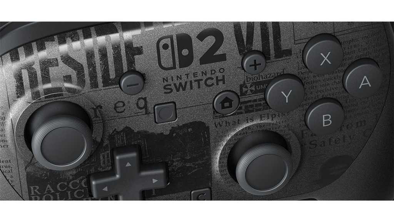 Nintendo switch 2 pro controller resident evil requiem edition-null