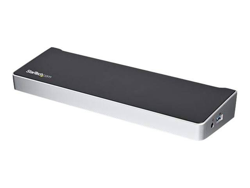 Startech dk30ch2depue triple monitor 4k USB-c docking station 2x displayport HDMI 100w pd 5x USB gbe displaylink-null