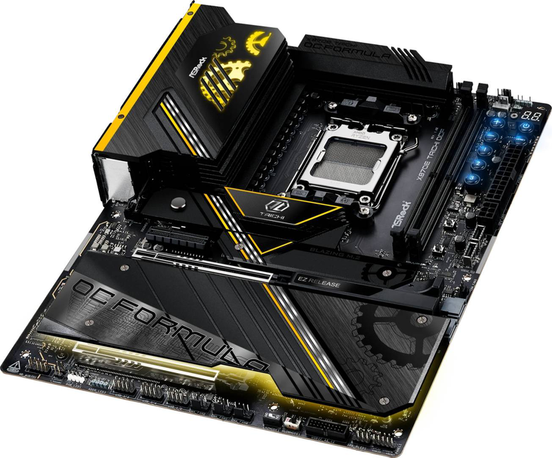 Asrock x870e taichi ocf am5 atx overclocking motherboard Wi-Fi 7 5G lan, , medium-null