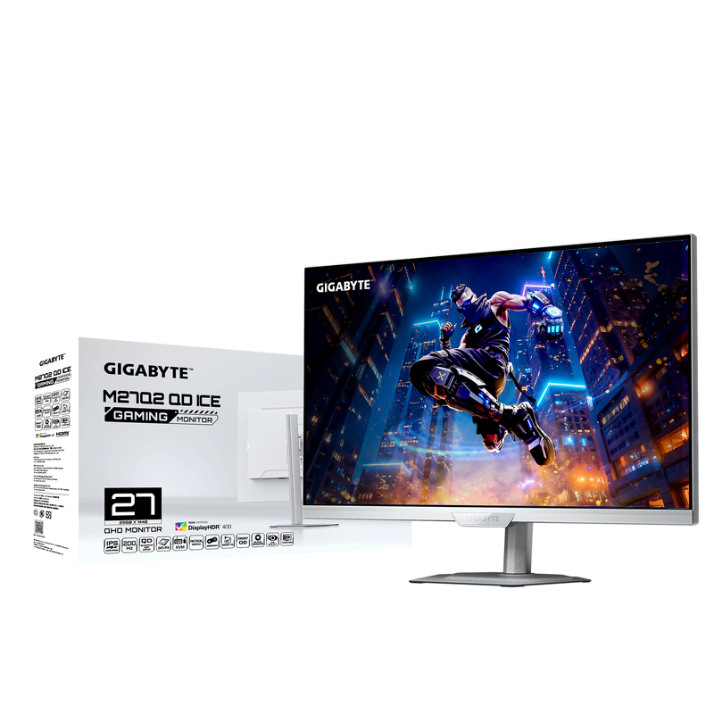 Gigabyte m27q2 qd ice 27" &omicron;&theta;ό&nu;&eta; 200hz g-sync/freesync qhd 2560x1440-null