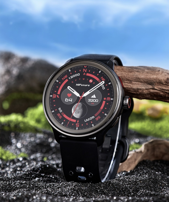 Hifuture adventure GPS smartwatch vela black, , medium-null
