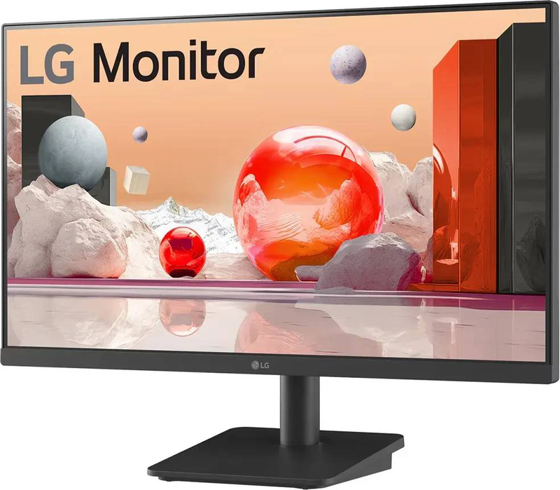 Lg 24ba400-b 24" FHD ips monitor | 1920&times;1080 | 100hz | HDMI / vga | built-in speakers, , medium-null