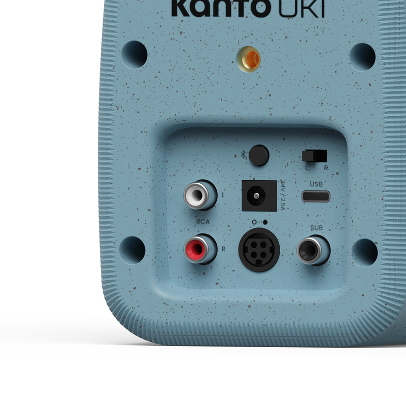 Kanto uki &epsilon;&nu;&epsilon;&rho;&gamma;ά &eta;&chi;&epsilon;ί&alpha; &upsilon;&pi;&omicron;&lambda;&omicron;&gamma;&iota;&sigma;&tau;ή 100w &mu;&epsilon; bluetooth, USB-c & έ&xi;&omicron;&delta;&omicron; &alpha;&kappa;&omicron;&upsilon;&sigma;&tau;&iota;&kappa;ώ&nu; - matte blue (&zeta;&epsilon;ύ&gamma;&omicron;&sigmaf;)-null