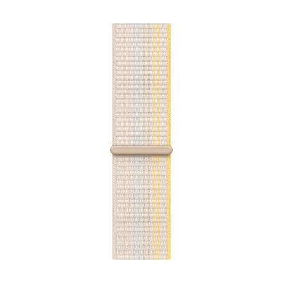 Sport loop 41mm starlight, White, medium