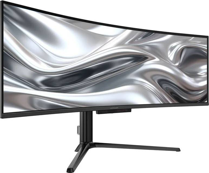 Lc-power lc-m49qco 49" qd-OLED dqhd 5120x1440 144hz curved gaming monitor hdr true black 400 USB-c 90w kvm black-null