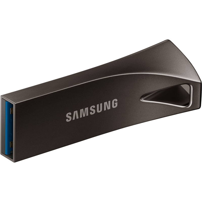 256GB USB 3.1 memory samsung bar plus titanium grey-null