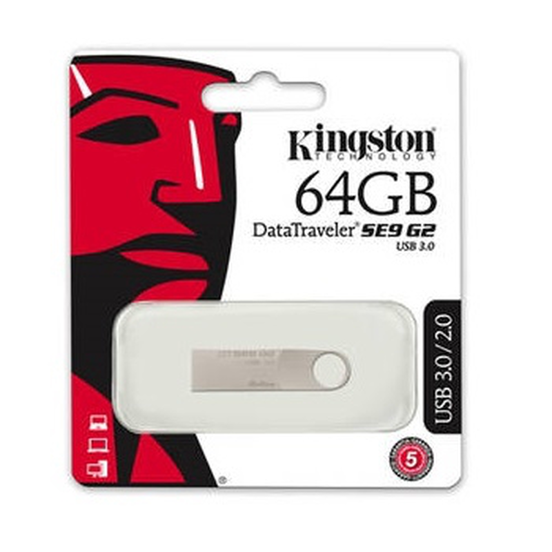 Kingston 64GB datatraveler se9 g2 USB 3.1-null