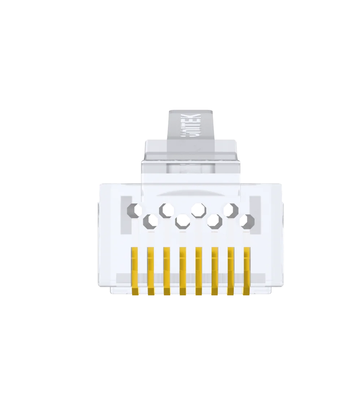 Unitek network rj45 connect cat6 pass-through 100pcs, , medium-null