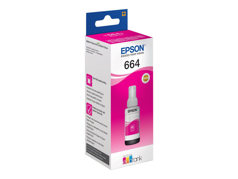 Epson t6643 magenta original ink refill 70 ml, , medium-null